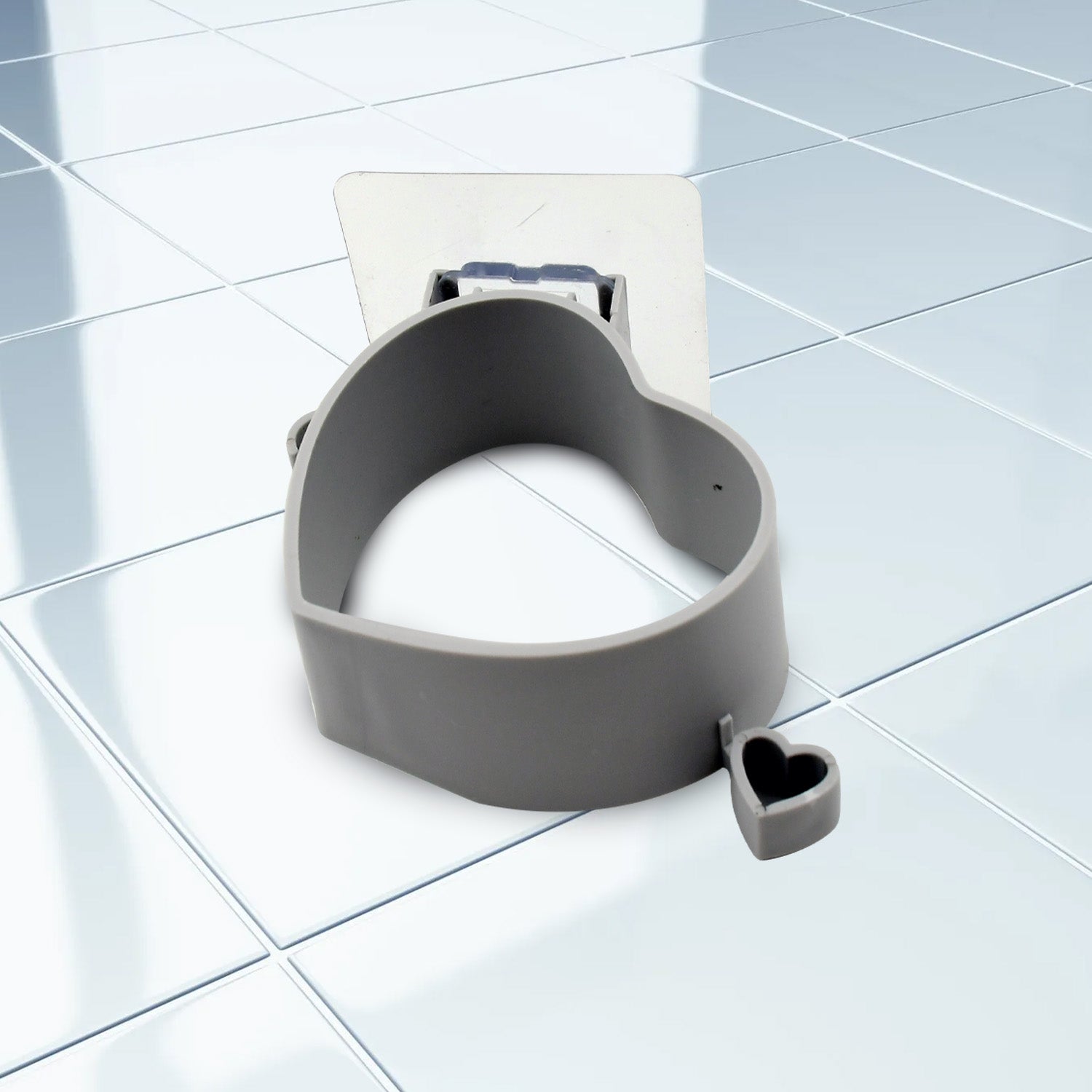 Adhesive Wall Mount Multifunctional Holder Hair Dryer Holder (1 Pc) Adhesive Wall Mount Multifunctional Holder Hair Dryer Holder (1 Pc)